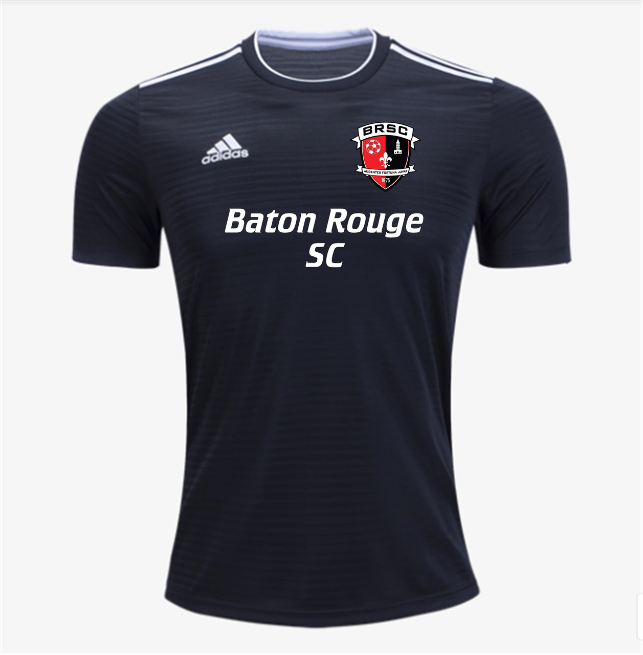 adidas BRSC Youth Condivo 18 Jersey - Black BRSC 2018-2020 Youth Small Black/White - Third Coast Soccer
