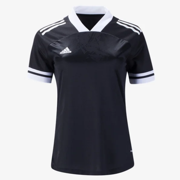 Adidas Womens Condivo 20 Jersey - Black/White Jerseys Womens Extra Small Black/White - Third Coast Soccer