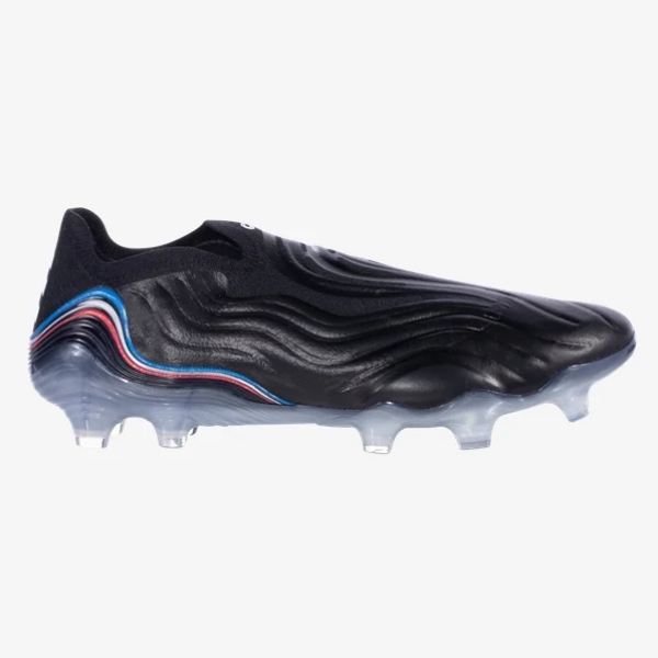 adidas Copa Sense+ FG Mens Footwear Black/White/Blue Rush Mens 7 - Third Coast Soccer