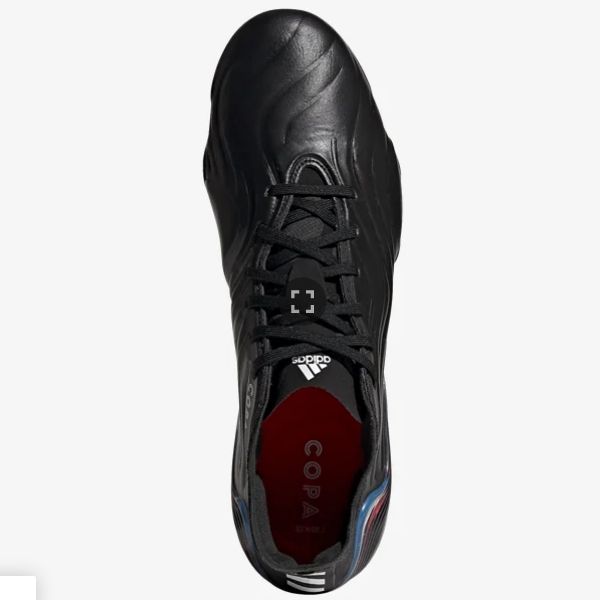Adidas Copa Sense.1 FG - Black/White/Blue Rush Mens Footwear Black/White/Blue Rush Mens 8 - Third Coast Soccer