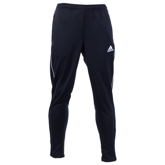 adidas Core 18 Trng Pant adidasce9033 Pants Black/White Mens Small - Third Coast Soccer