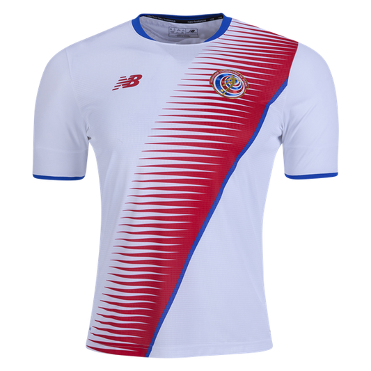 New Balance Costa Rica Away Jersey 17/18 International Replica White Mens Medium - Third Coast Soccer