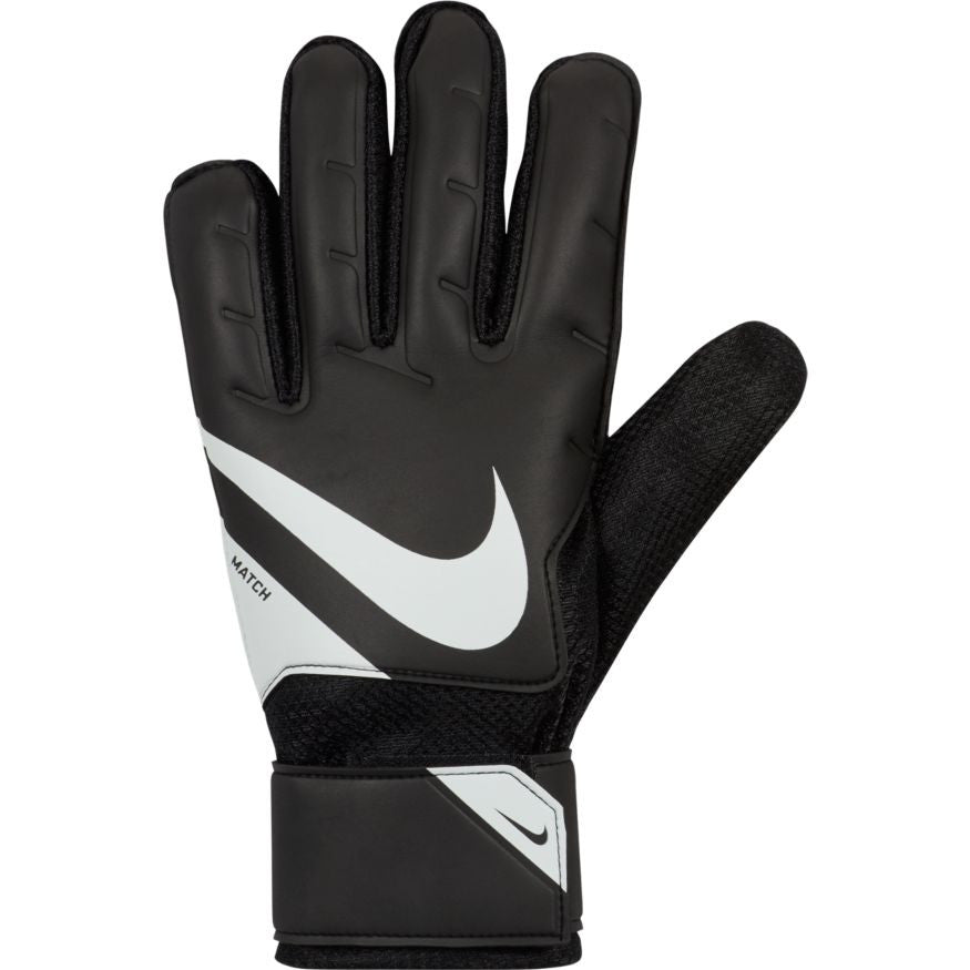 NIKE GOALKEEPER MATCH GLOVES Gloves Black/White Size 10 - Third Coast Soccer