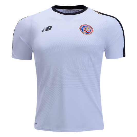 New Balance Costa Rica Away Jersey 2018 International Replica Closeout White Mens Small - Third Coast Soccer
