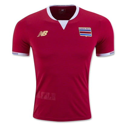 New Balance Costa Rica Commemorative Home Jersey 2016 International Replica Red Mens Small - Third Coast Soccer