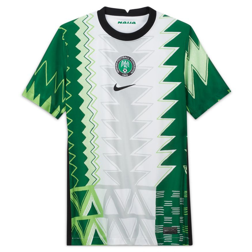 Nike Women's Nigeria Home Jersey 2020 International Replica Womens Small White/Black - Third Coast Soccer