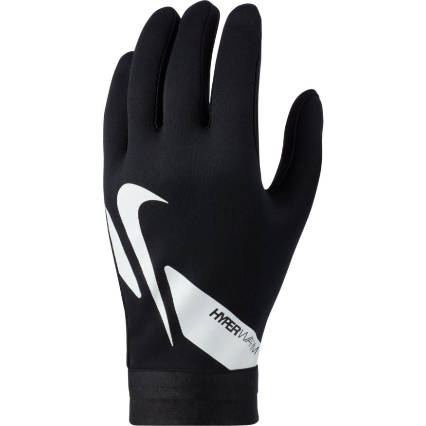 Nike Hyperwarm Academy Glove - Black/White Player Accessories Black/White Xl - Third Coast Soccer