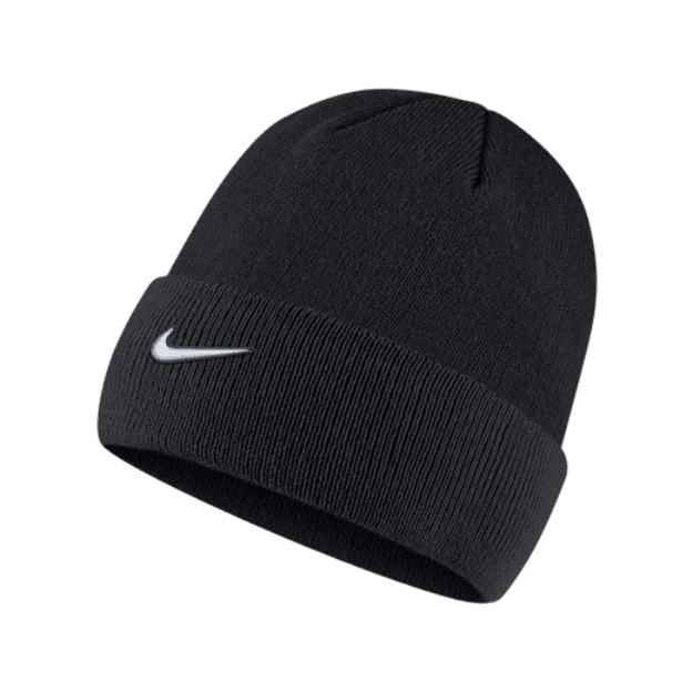 Nike Team Cuffed Beanie - Black Hat Black/White Misc - Third Coast Soccer