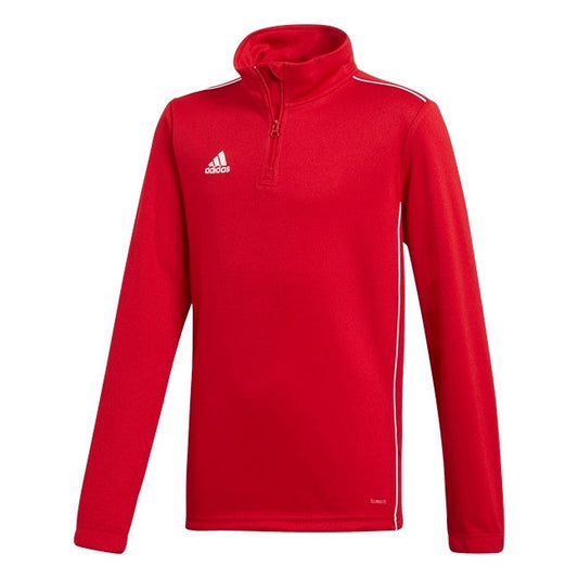 adidas Core 18 Training Top - Power Red/White Training Wear Powerred/White Mens Small - Third Coast Soccer