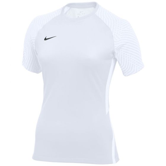 Nike Women's Dri-Fit Strike II SS Jersey - White/Black Jerseys   - Third Coast Soccer