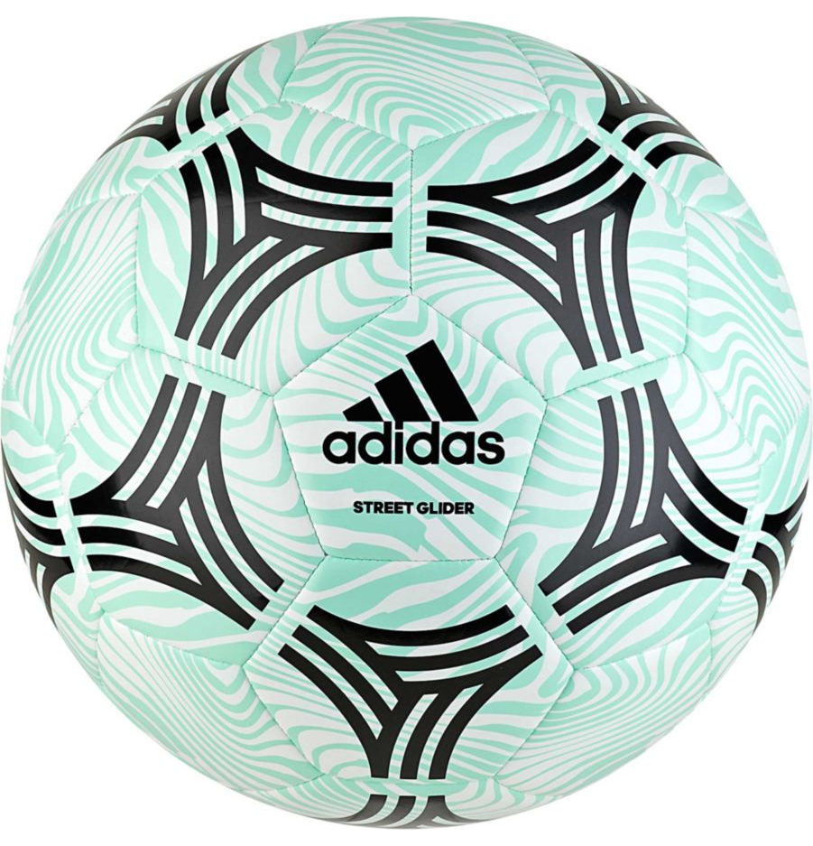 adidas Tango Street Glider Ball - Mint/Black/Green Balls Clemin/Black/Green Size 5 - Third Coast Soccer