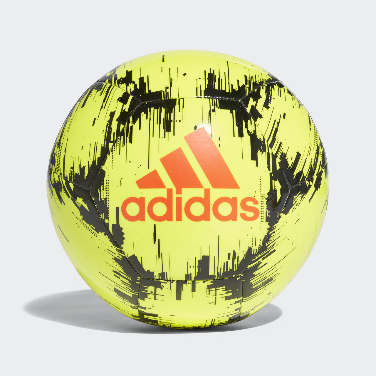adidas Glider 2 Ball - Yellow/Black/Solar Red Balls Yellow/Black/Solar Red Size 5 - Third Coast Soccer