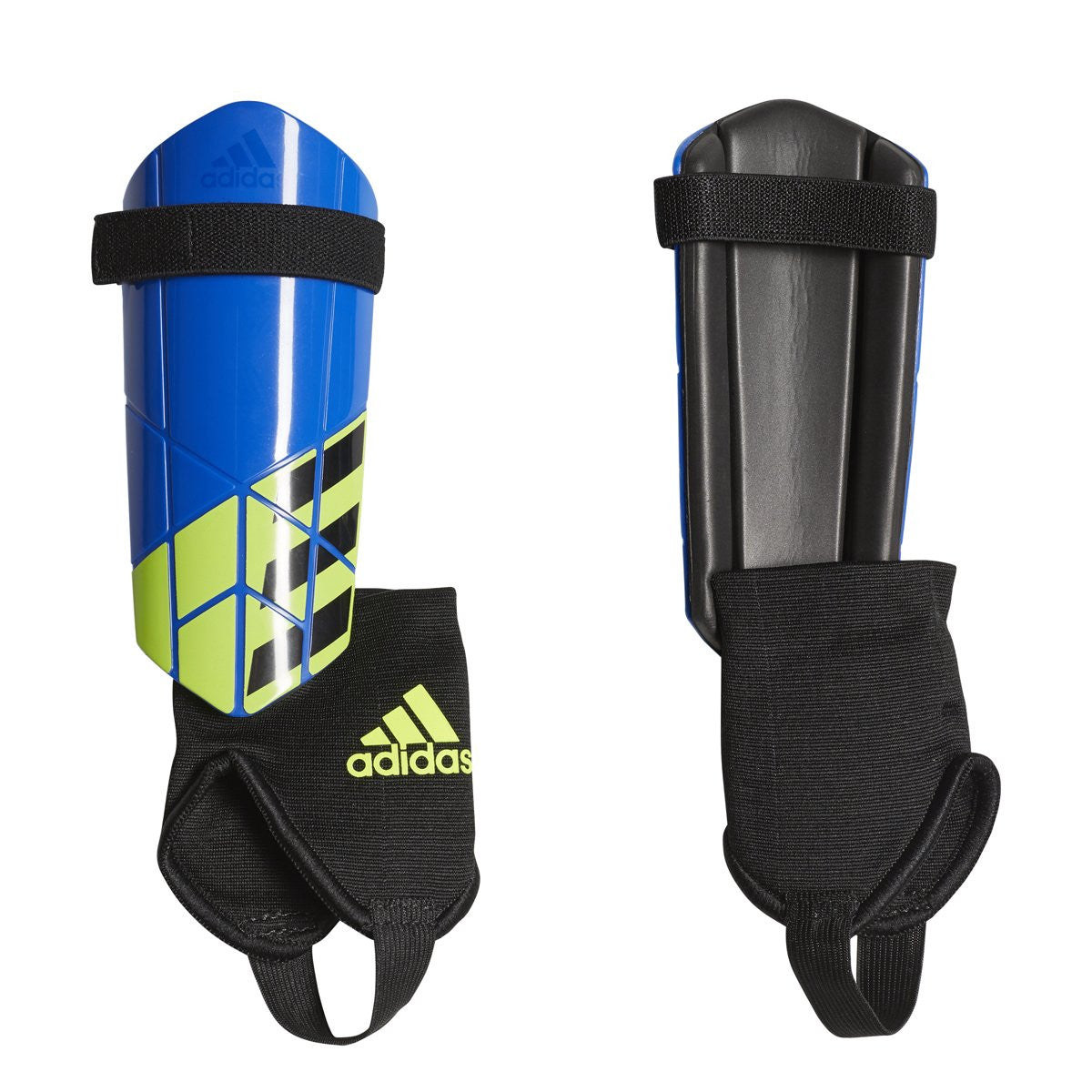 adidas Youth X Shinguard - Blue/Solar Yellow/Black Youth Shinguards Blue/White/Black Youth Small - Third Coast Soccer