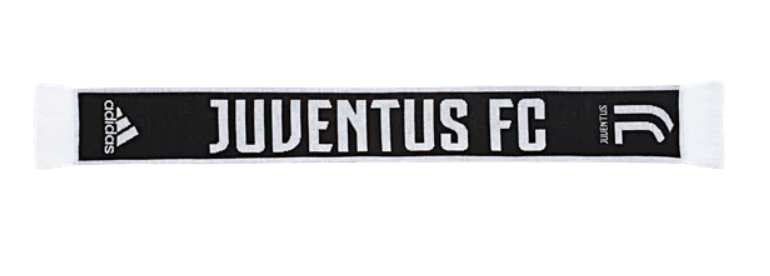 adidas Juventus Scarf 18/19 Scarves Black/White  - Third Coast Soccer