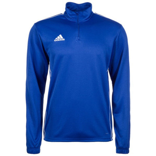 adidas Women's Core 18 Training Top - Royal Training Wear Bold Blue/White Womens XSmall - Third Coast Soccer