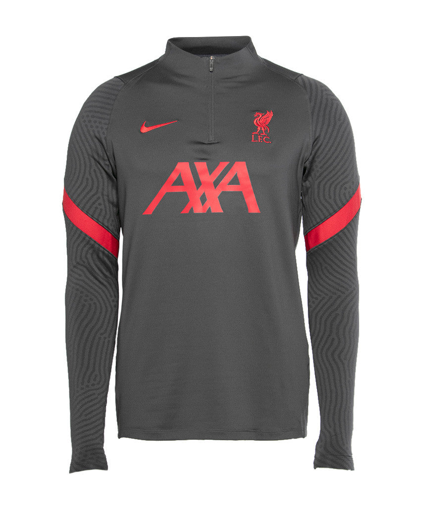 Nike Liverpool Strike Drill Top Club Replica Anthracite/Gym Red Mens Small - Third Coast Soccer