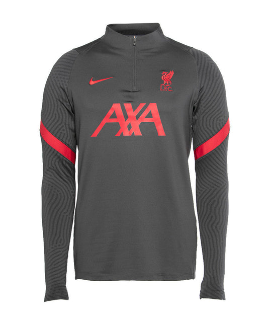 Nike Liverpool Strike Drill Top Club Replica Anthracite/Gym Red Mens Small - Third Coast Soccer