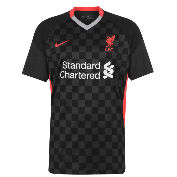 NIKE LIVERPOOL 3RD JRSY 20/21 Club Replica Mens Small Anthracite/Black/Laser Crimson - Third Coast Soccer