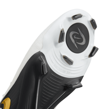 Nike Phantom GX II Pro FG - White/Black/Gold Mens Footwear   - Third Coast Soccer