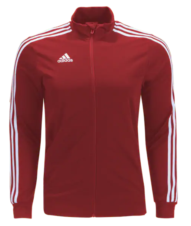 adidas Tiro 19 Training Jacket - Power Red/Red/White Jackets Mens Small Power Red/Red/White - Third Coast Soccer