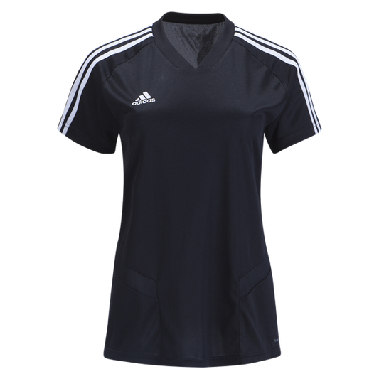 adidas Women'S Tiro 19 Training Jersey Jerseys Womens Extra Small Black/White - Third Coast Soccer