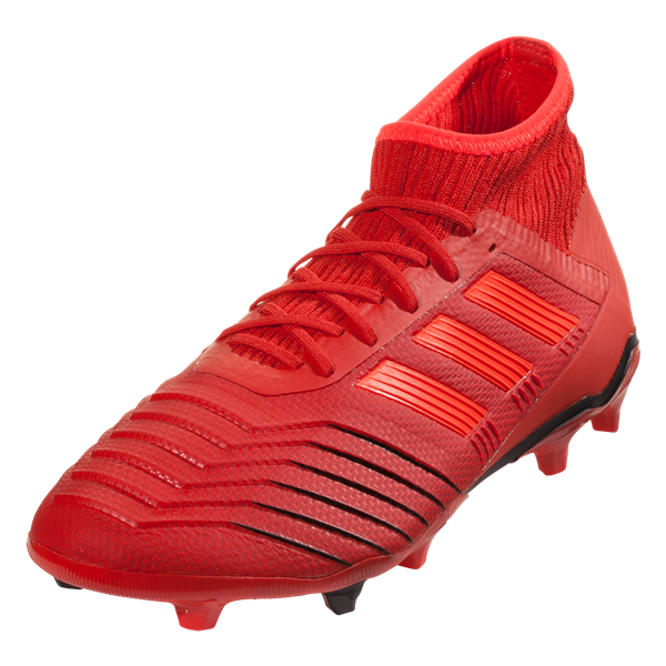 adidas Predator 19.2 Fg - Active Red/Solar Red/Core Black Mens Firm Ground Mens 6.5 Act Red/Solar Red/Black - Third Coast Soccer