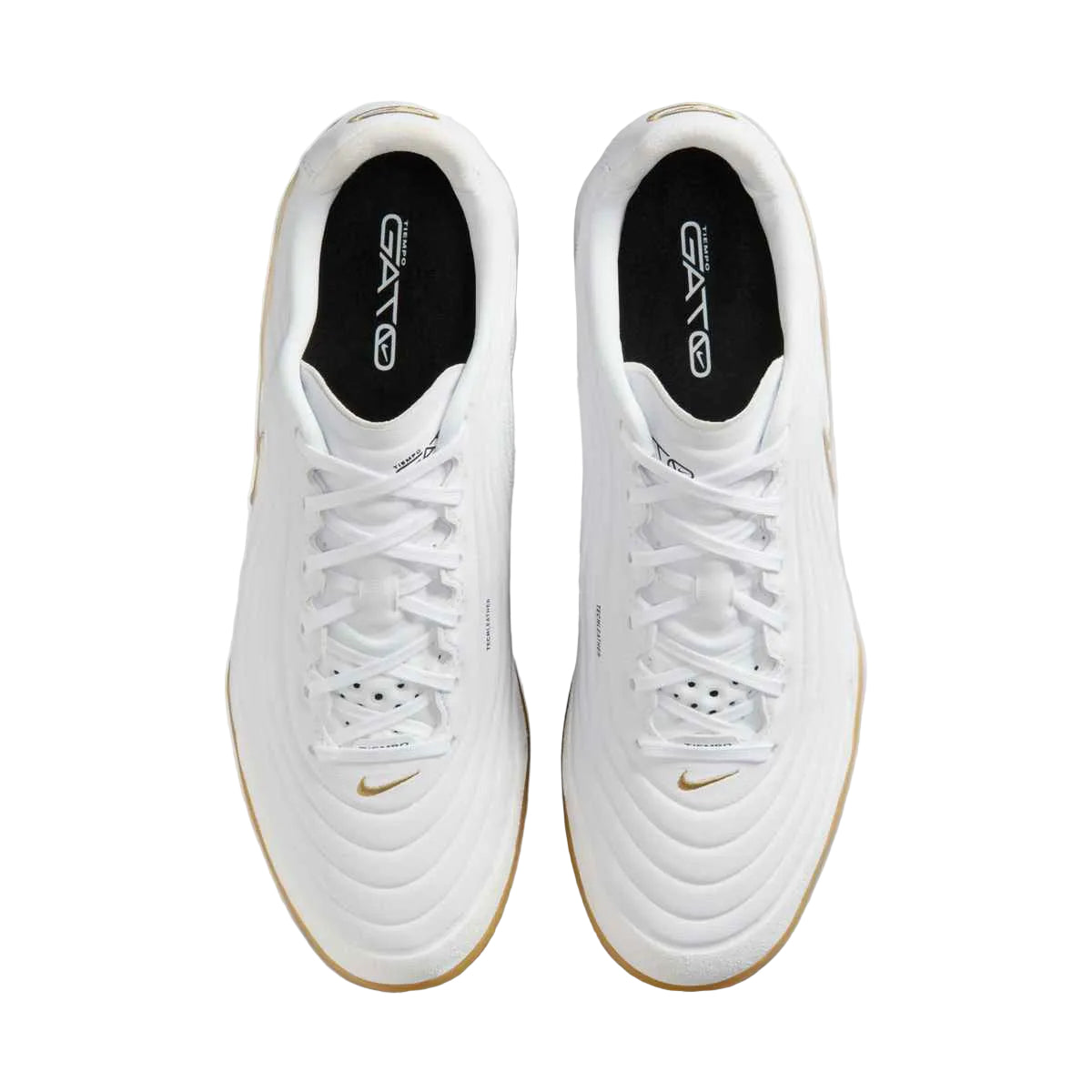 Nike Tiempo Reactgato IC - White/Metallic Gold Men's Footwear - Third Coast Soccer