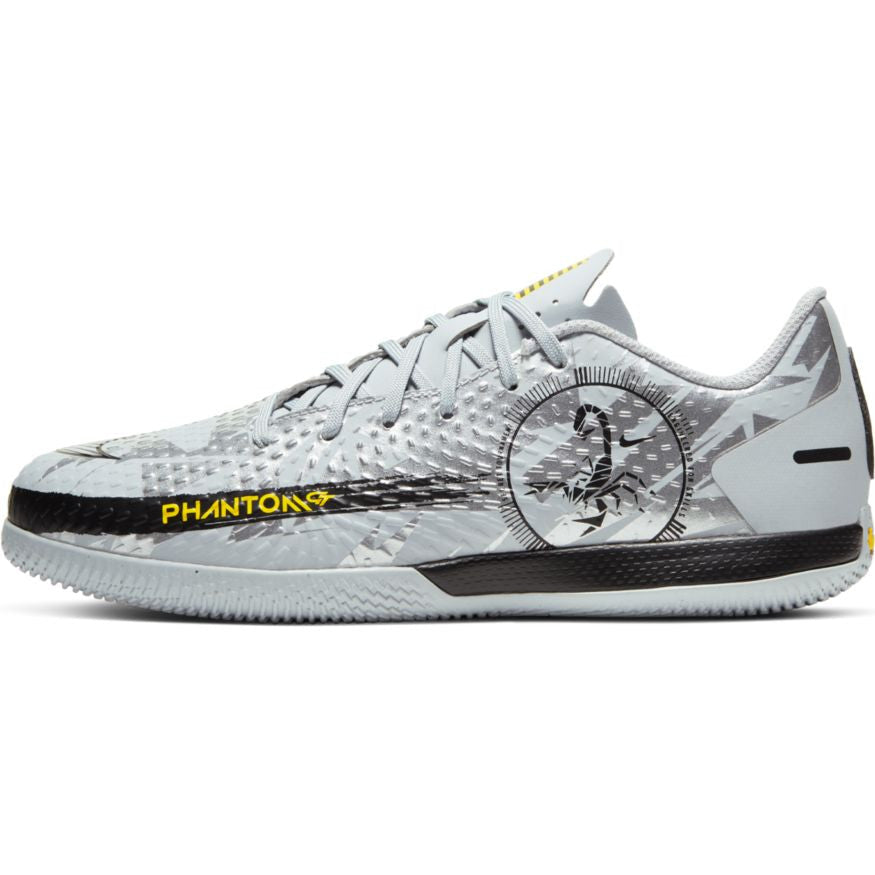 Nike Junior Phantom Scorpion Academy Ic Youth Footwear Youth 12 Wolf Grey/Metallic Silver/Blk - Third Coast Soccer