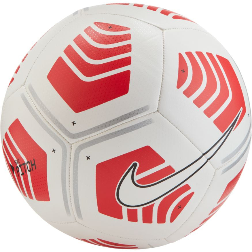 Nike Flight Pitch Ball Balls Size 5 White/Red/Black - Third Coast Soccer