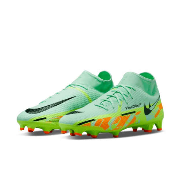 Nike Phantom Gt2 Academy Dynamic Fit FG - Mint Foam/Blackened Blue/Ghost Green Mens Firm Ground Mens 6.5 Mint Foam/Blkened Blue/Ghost G - Third Coast Soccer