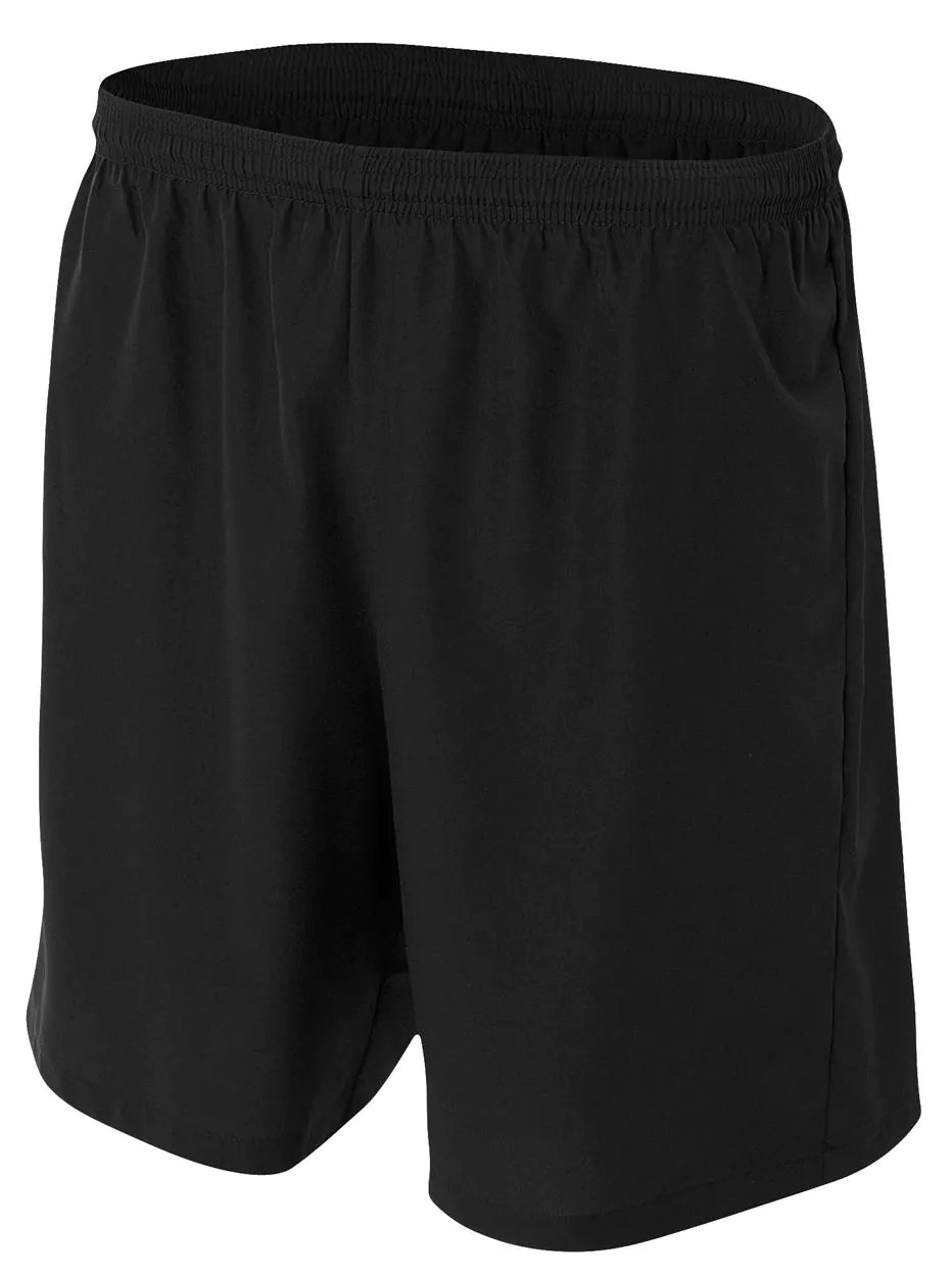 A4 7" Mens Soccer Short Shorts Black Mens Small - Third Coast Soccer