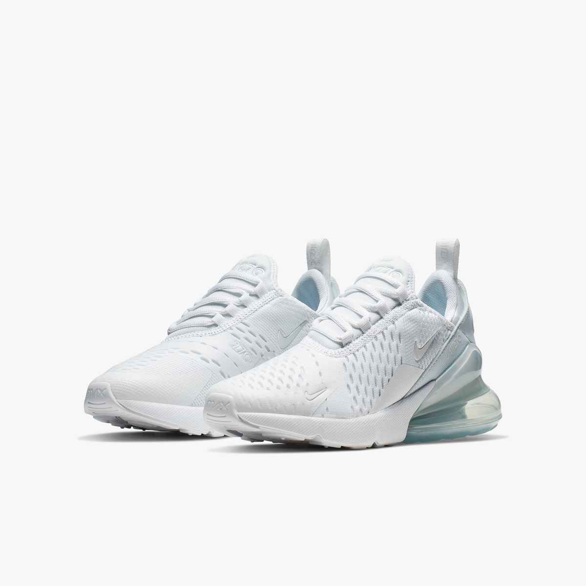 Nike Air Max 270 Youth Footwear White Youth 3.5 - Third Coast Soccer