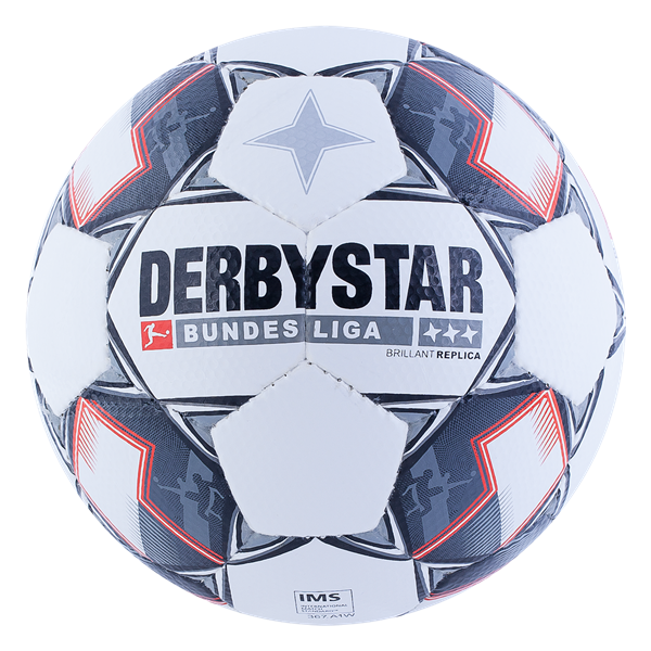Select Derbystar Replica 2018 Ball Balls Size 5 White/Black/Red - Third Coast Soccer