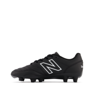New Balance 442 V2 Academy Junior FG - Black/White - WIDE Youth Footwear - Third Coast Soccer