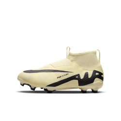 Nike Junior Mercurial Superfly 9 Pro FG - Lemonade/Black Youth Footwear   - Third Coast Soccer