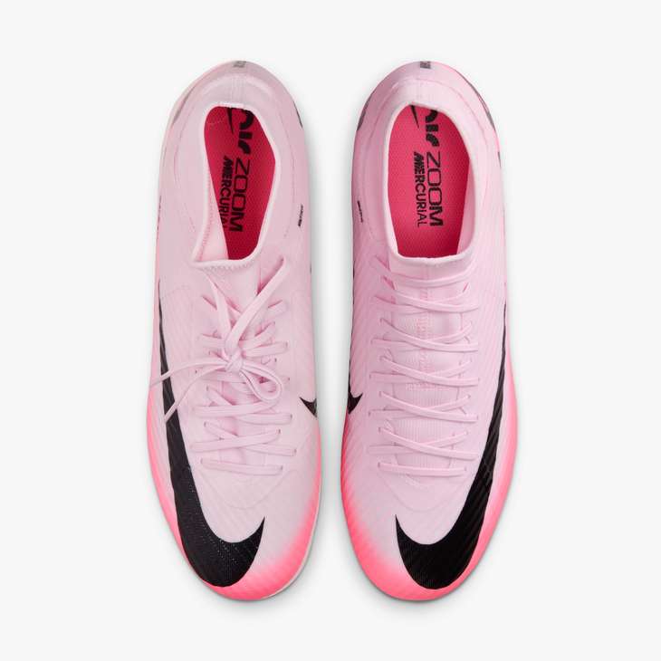 Nike Mercurial Superfly 9 Academy FG - Pink Foam/Black Mens Footwear   - Third Coast Soccer