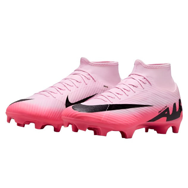 Nike Mercurial Superfly 9 Academy FG - Pink Foam/Black Mens Footwear   - Third Coast Soccer