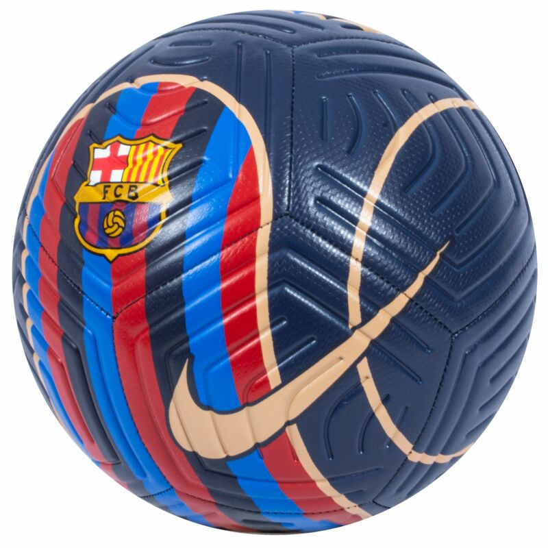 Nike FC Barcelona Strike Ball - Midnight Navy/University Red/Sesame Balls Size 5 Midnight Navy/Univ Red/Sesame - Third Coast Soccer