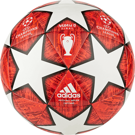 adidas Finale Milano 2019 Capitano Ball - Off White/Red Balls Size 5 Off White/Red/Red - Third Coast Soccer