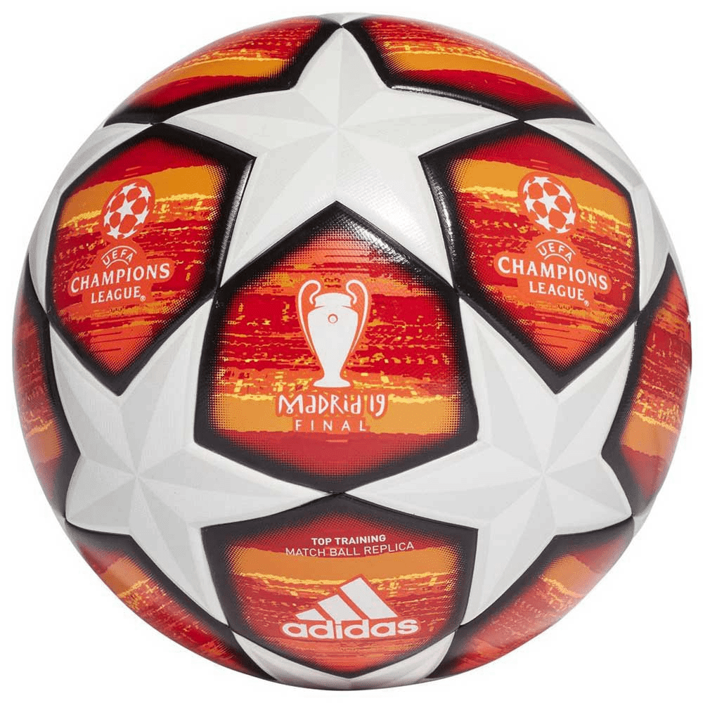 adidas Finale Madrid Top Training Ball - White/Active Red/Scarlet Balls Size 5 White/Active Red/Scarlet - Third Coast Soccer