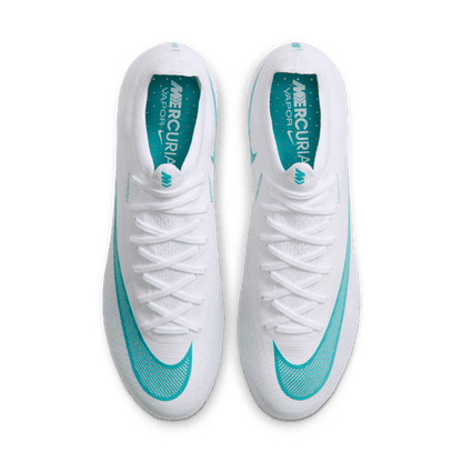 Nike Mercurial Vapor 17 Elite FG - White/Dusty Cactus Men's Footwear - Third Coast Soccer