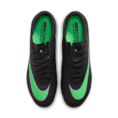 Nike Mercurial Superfly 11 Pro FG - Black/Illusion Green Men's Footwear - Third Coast Soccer