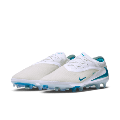 Nike Phantom 6 Low Elite FG - White//Dusty Cactus Men's Footwear White/Dusty Cactus Mens 6.5 - Third Coast Soccer