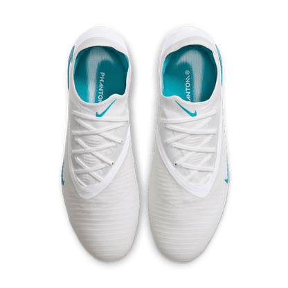 Nike Phantom 6 Low Elite FG - White//Dusty Cactus Men's Footwear - Third Coast Soccer