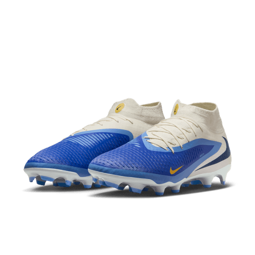 Nike Phantom 6 High Academy MG - Racer Blue/Obsidian Men's Footwear Closeout Racer Blue/Dark Obsidian Mens 6.5 - Third Coast Soccer