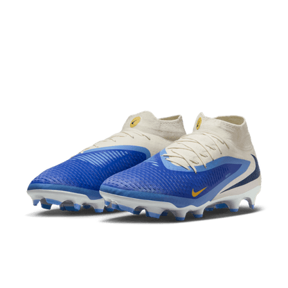 Nike Phantom 6 High Academy MG - Racer Blue/Obsidian Men's Footwear Closeout Racer Blue/Dark Obsidian Mens 6.5 - Third Coast Soccer