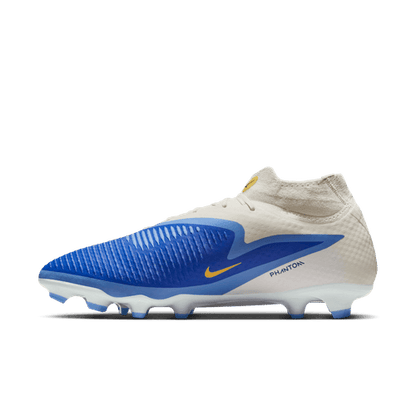 Nike Phantom 6 High Academy MG - Racer Blue/Obsidian Men's Footwear Closeout - Third Coast Soccer