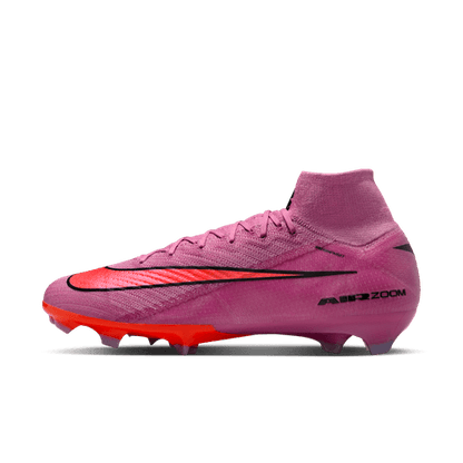 Nike Mercurial Superfly 10 Elite FG - Magic Flamingo/Black/Crimson Men's Footwear - Third Coast Soccer