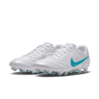 Nike Tiempo Ligera Pro FG - White/Energy Men's Footwear Whtie/Energy White Mens 6.5 - Third Coast Soccer