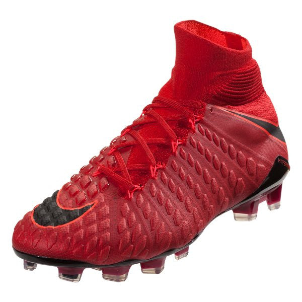 Nike Hypervenom Phantom III DF FG - University Red/Black/Bright Crimson Mens Firm Ground University Red/Black/Crimson Mens 6.5 - Third Coast Soccer